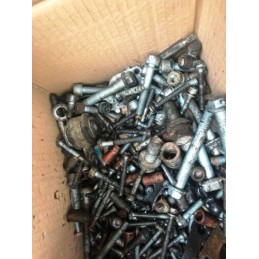2008 AUDI A8 D3 4E 4.2 TDI VARIOUS BOLTS NUTS FROM ENGINE AUXILIARIES
