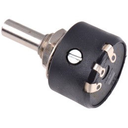 1 pcs - RS PRO 250Ω Rotary Potentiometer 1-Gang Panel Mount