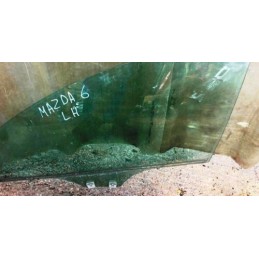 2009 MAZDA 6 2.0 DIESEL LH FRONT DOOR WINDOW