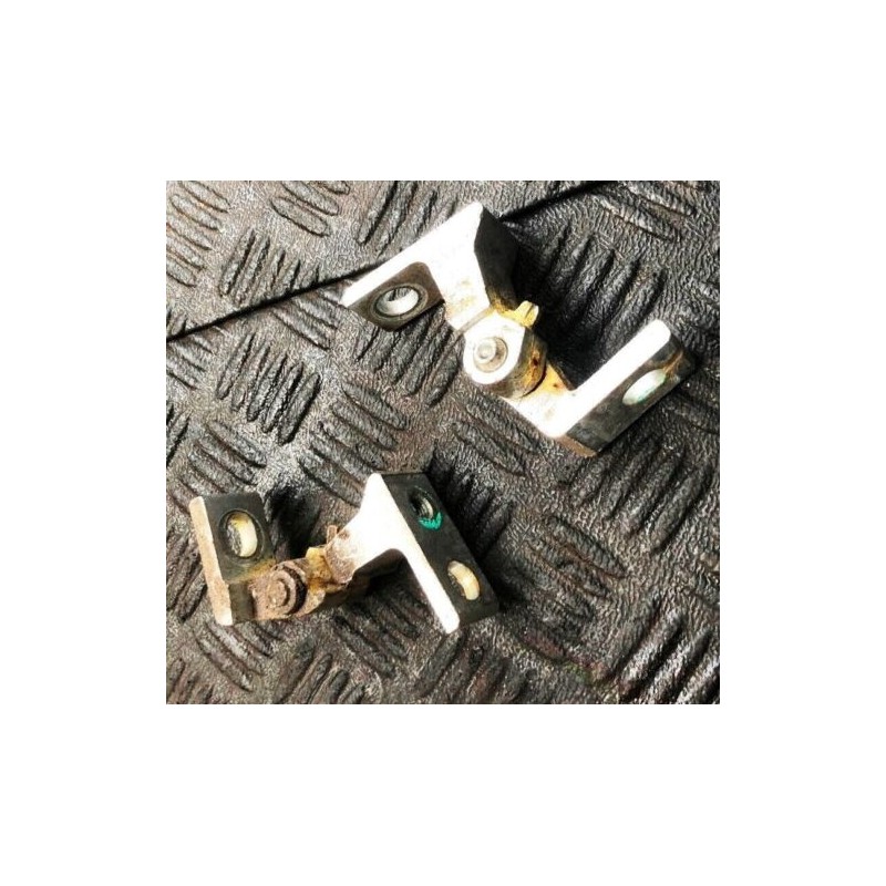 2009 VW VOLKSWAGEN TIGUAN 1.4 TSI MK1 5N RH REAR DOOR HINGES PAIR