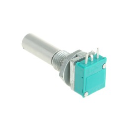 1 pcs - Alps Alpine 50kΩ Rotary Carbon Film Potentiometer, Panel Mount (Through Hole), RK0971110702