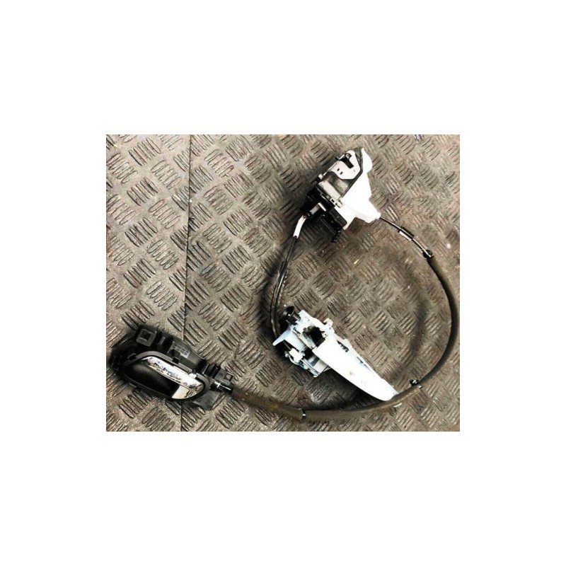 2013 PEUGEOT RCZ 2.0 DIESEL GT 163 LH FRONT DOOR LOCK SET FOR SPARES SCREW DAMAG