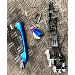 2015 HONDA CIVIC 1.6 D MK9 LH FRONT DOOR OUTER HANDLE SET B593M (BLUE)