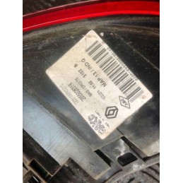 2014 RENAULT CLIO 1.5 DCI MK4 RH REAR LIGHT 265502631R