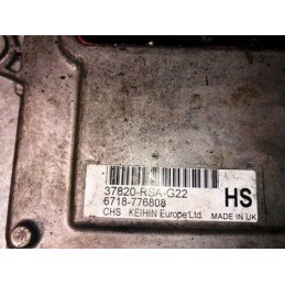 2009 HONDA CIVIC 1.8 PETROL I-SHIFT MK8 ENGINE ECU 37820-RSA-G22