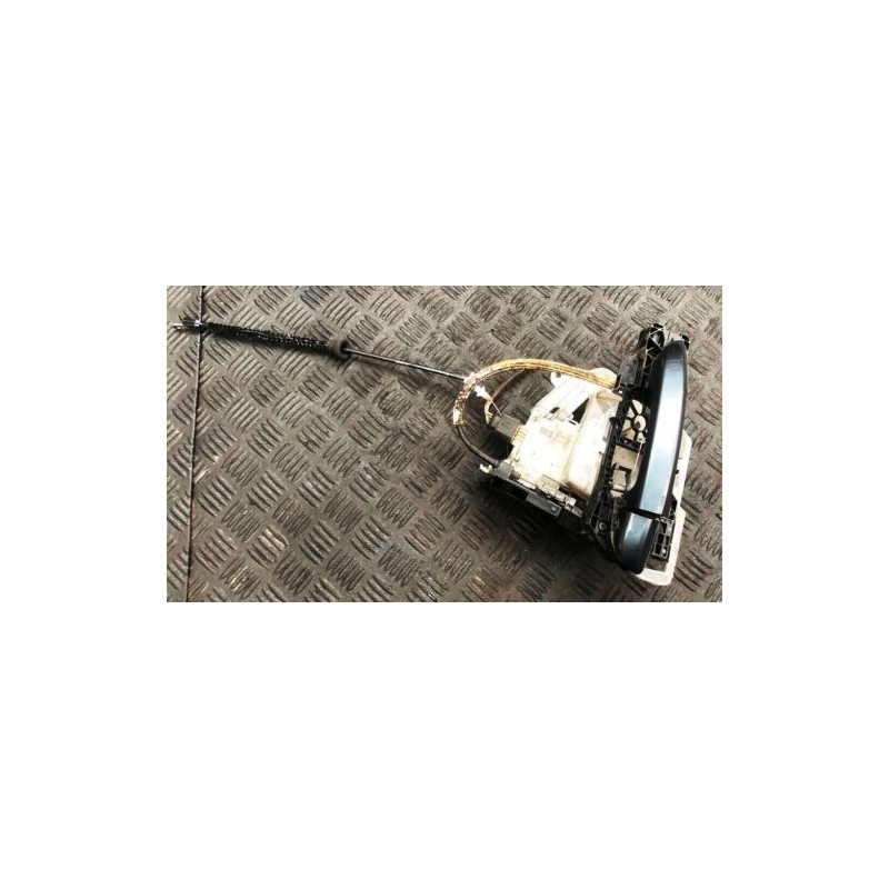 2013 VOLKSWAGEN PASSAT B7 2.0 LH FRONT DOOR HANDLE WITH LOCK LK7X 3C2837015A