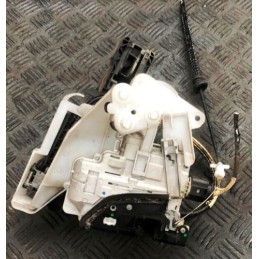 2013 VOLKSWAGEN PASSAT B7 2.0 LH FRONT DOOR HANDLE WITH LOCK LK7X 3C2837015A