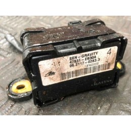 2009 NISSAN PATHFINDER 2.5 DCI YAW GRAVITY SENSOR 47931-EB30A