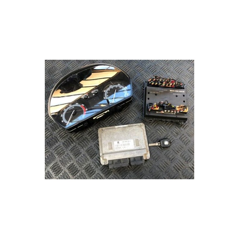 2004 SKODA FABIA 1.2 6y2 ENGINE ECU SET 6Y0920981M /03E906033A / 6Q1937049C