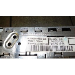 2004 CITROEN RELAY BOXER DUCATO 2.8 D RADIO HEAD UNIT 7640373316