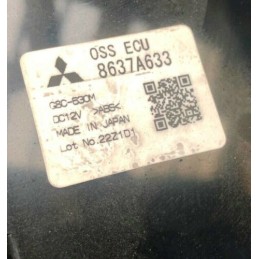 2012 MITSUBISHI ASX 1.8 diesel COMFORT CONTROL ECU 8637A633