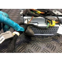 2010 JAGUAR XF X250 2.7 AUTO MULTIMEDIA AMPLIFIER 8x23-14C512 / 7G9N-18C815-TA