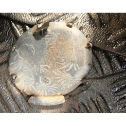 2010 JAGUAR XF X250 FRONT BUMPER TOW EYE COVER LIGHT BLUE 8X23-17E810