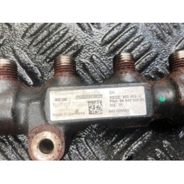 2008 CITROEN PEUGEOT FORD 1.6 HDI FUEL RAIL 9654592680