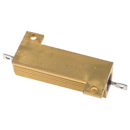 1 pcs - Arcol, 75Ω 50W Wire Wound Chassis Mount Resistor HS50 75R J ±5%