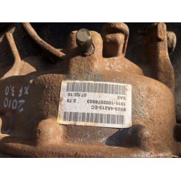 2010 JAGUAR XF 3.0 REAR DIFF 9X23-4A213-EC RATIO 2.73