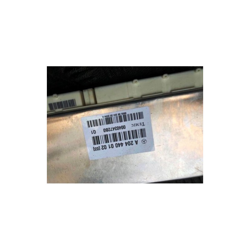 2009 MERCEDES-BENZ C-CLASS W204 C320 BRAKE DYNAMIC SUSPENSION ECU A2044400102