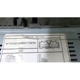 2009 CHEVROLET EPICA 2.0 D RADIO MODEL AGH-7122RV 96647738