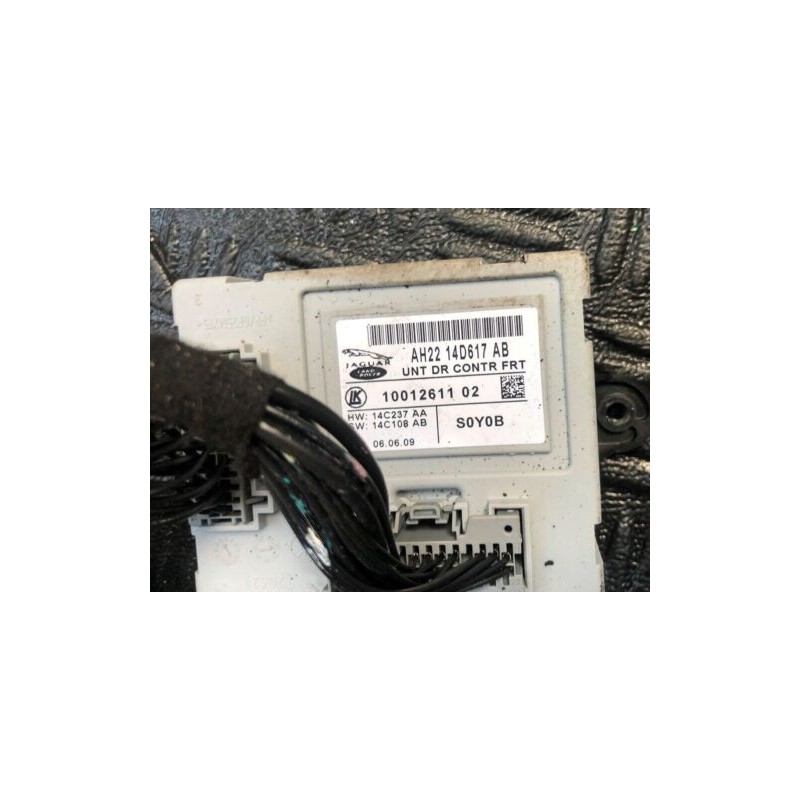2008 JAGUAR XF X250 3.0 D LH DOOR CONTROL MODULE AH22-14D617-AB
