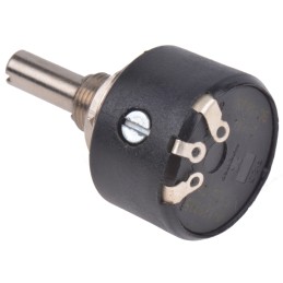 1 pcs - RS PRO 25Ω Rotary Potentiometer 1-Gang Panel Mount