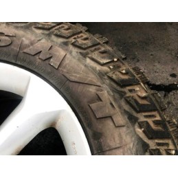 07 NISSAN PATHFINDER ALLOY WHEEL SET 17 LT265/70R17 / MAXXIS TYRES YEAR 13/21