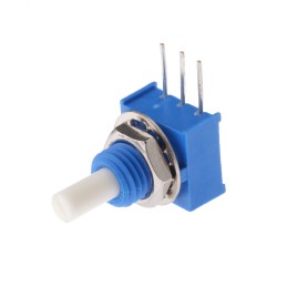 1 pcs - Bourns 3310C Series Conductive Plastic Potentiometer with a 3.17 mm Dia. Shaft, 20kΩ, ±20%, 0.25W, ±1000ppm/°C