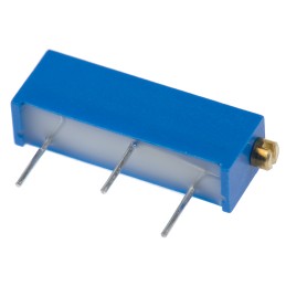 1 pcs - 50kΩ, Through Hole Trimmer Potentiometer 0.75W Side Adjust Bourns, 3006