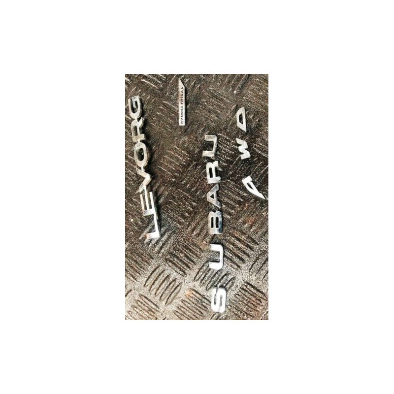 2016 SUBARU LEVORG 1.6 BOOTLID STICKERS