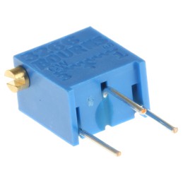 1 pcs - 5kΩ, Through Hole Trimmer Potentiometer 0.25W Side Adjust Bourns, 3266