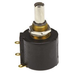 1 pcs - Bourns 100kΩ Rotary Potentiometer 10-Turns 1-Gang Panel Mount, 3549S-1AA-104A