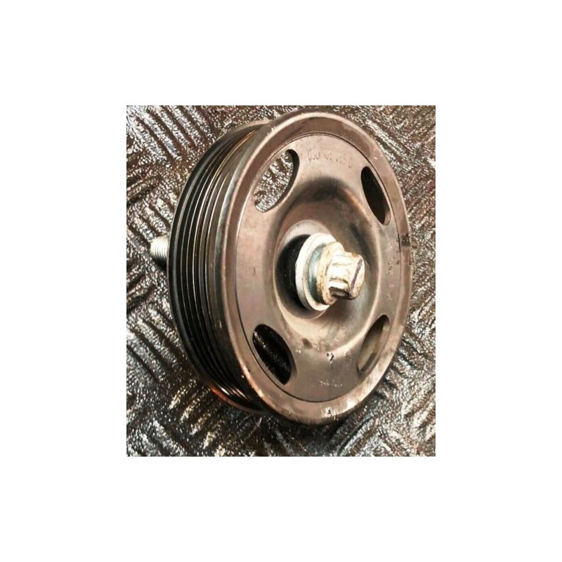 2009 Skoda Fabia MK2 1.2 HTP CRANKSHAFT PULLEY 03D105255D VARIOUS 03D121028B