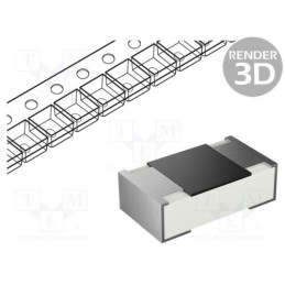 100 pcs x VISHAY - CRCW0805220RJNTABC - Resistor: thick film, SMD, 0805, 220?, 0