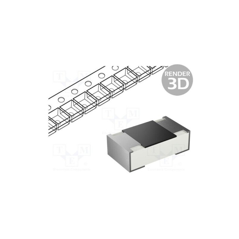 100 pcs x VISHAY - CRCW0805220RJNTABC - Resistor: thick film, SMD, 0805, 220?, 0