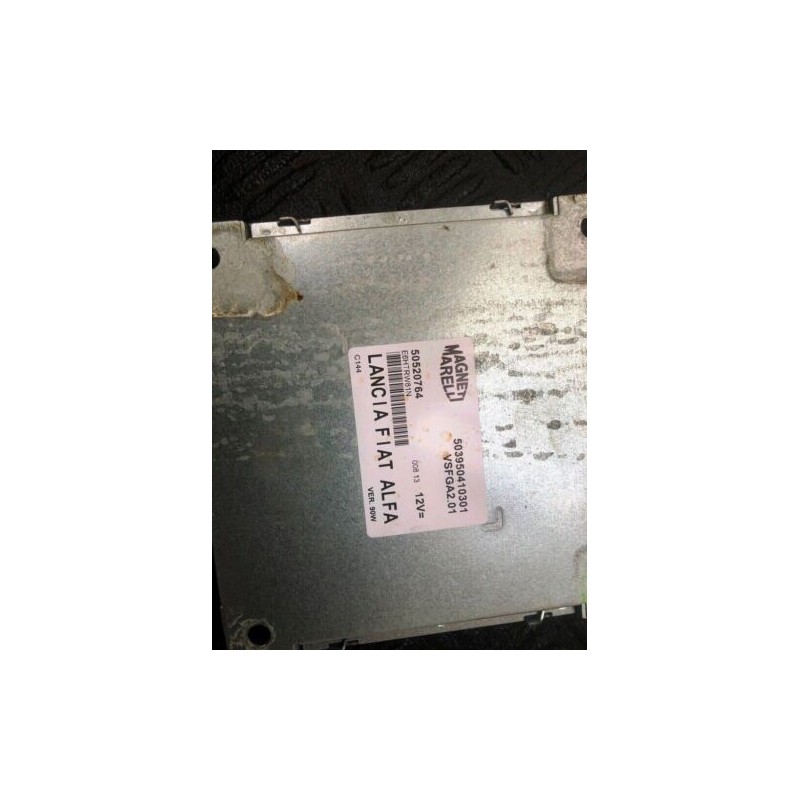 2013 CHRYSLER YPSILON 1.2 MK3 ECU 50520764