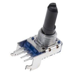 1 pcs - Alps Alpine 10kΩ Rotary Carbon Film Potentiometer, Panel Mount (Through Hole), RK11K1120A2B