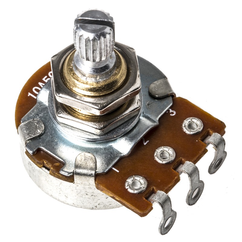 1 pcs - Bourns 500kΩ Rotary Potentiometer 1-Gang Panel Mount, PDB241-GTR01-504A2