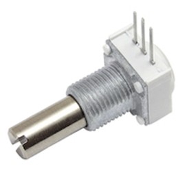 1 pcs - Vishay 2.5kΩ Rotary Potentiometer 1-Gang, Panel Mount (Through Hole), 248FGJS0XB25252MA