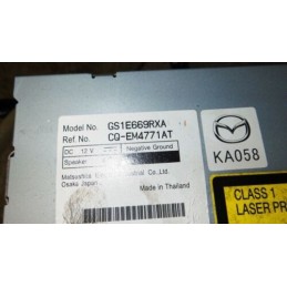 2009 MAZDA 6 2.0 DIESEL RADIO HEAD GS1E669RXA
