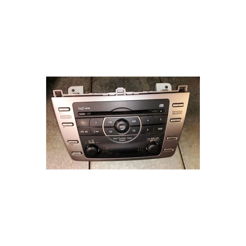 08-12 Mazda 6 mk2 2.2 Diesel RADIO NO CODE GS1E669RXC