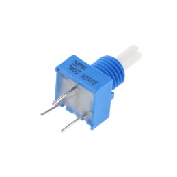 1 pcs - Bourns 200kΩ Rotary Potentiometer Continuous-Turns 1-Gang Bushing Mount, 3310Y-001-204L