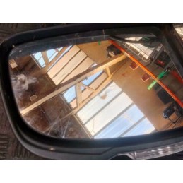 2011 CITROEN RELAY BOXER 35 L3H2 2.2 LH DOOR MIRROR BIG GLASS CRACKED