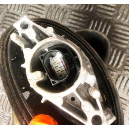 2009 MINI COOPER R56 1.6 petrol LH FRONT DOOR MIRROR WHITE CREAM