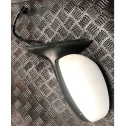 2009 Skoda Fabia MK2 1.2 HTP LH FRONT DOOR MIRROR WHITE 1026