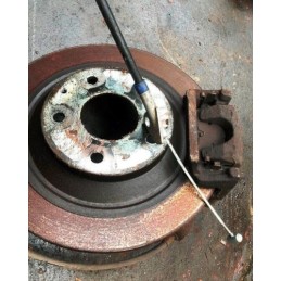 2013 MAZDA CX-5 2.2 D SKYACTIV RH REAR CALIPER WITH DISC