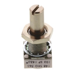 1 pcs - Vishay 10kΩ Rotary Potentiometer 1-Gang, Panel Mount (Through Hole), 14810F0GJSX10103KA