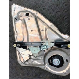 2009 MERCEDES-BENZ C-CLASS W204 C320 LH REAR DOOR WINDOW REGULATOR A2047600734