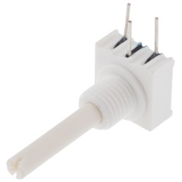 1 pcs - Vishay 100kΩ Rotary Potentiometer 1-Gang Panel Mount, P10XXAI104KB30