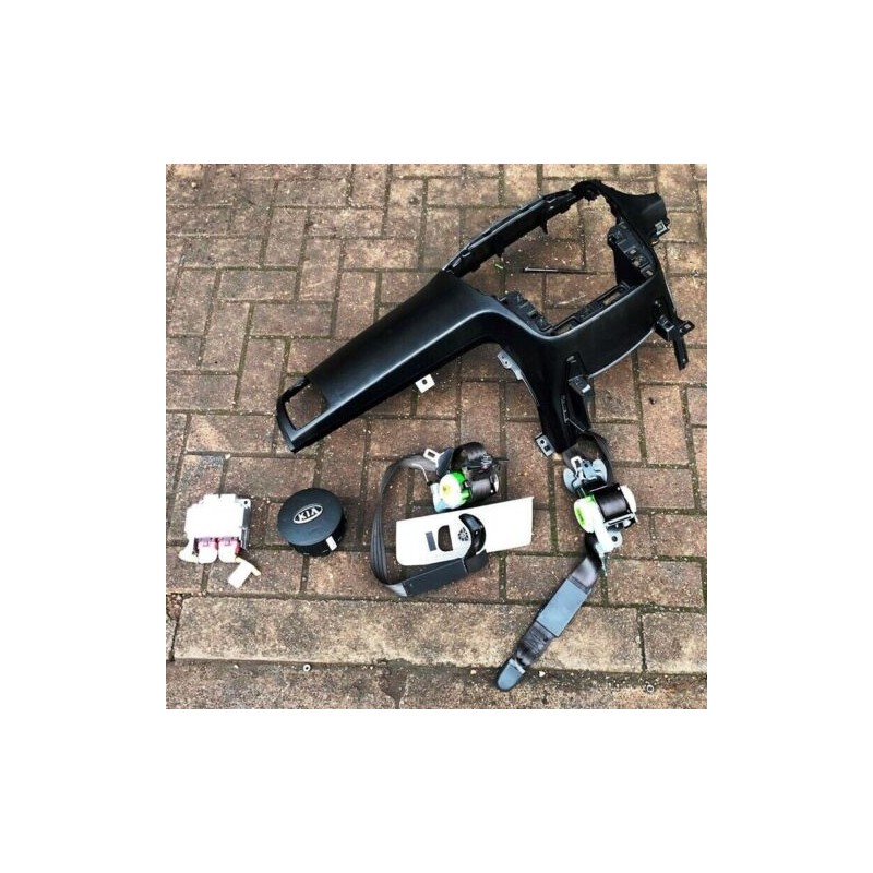 2011 KIA VENGA 1.4 PETROL ONLY COMPLETE SRS SET Front Seatbelts ECU Dash