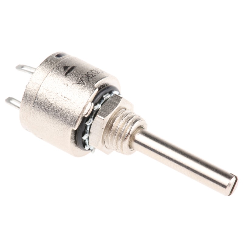 1 pcs - Vishay 10kΩ Rotary Potentiometer 1-Gang Panel Mount, PRV6SAABJYB25103KA