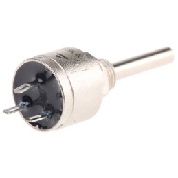 1 pcs - Vishay 10kΩ Rotary Potentiometer 1-Gang Panel Mount, PRV6SAABJYB25103KA